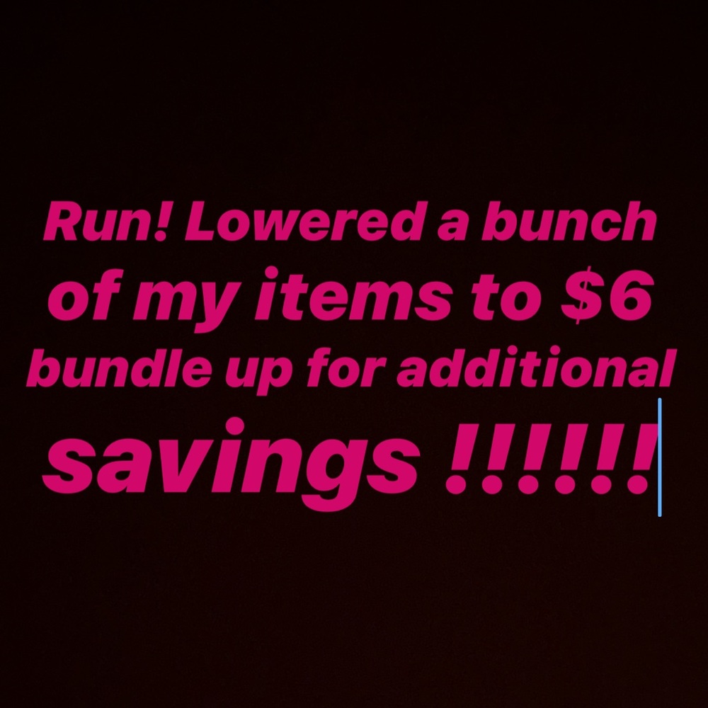 $6 dollar sale !!